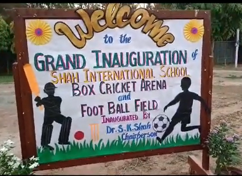 Inauguration of Box Cricket & Football Field